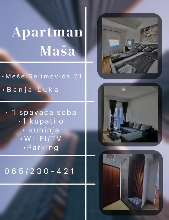 באניה לוקה Apartman Masa מראה חיצוני תמונה